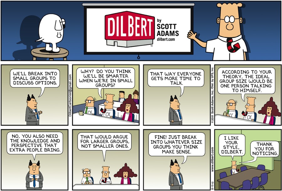 Dilbert Cartoon